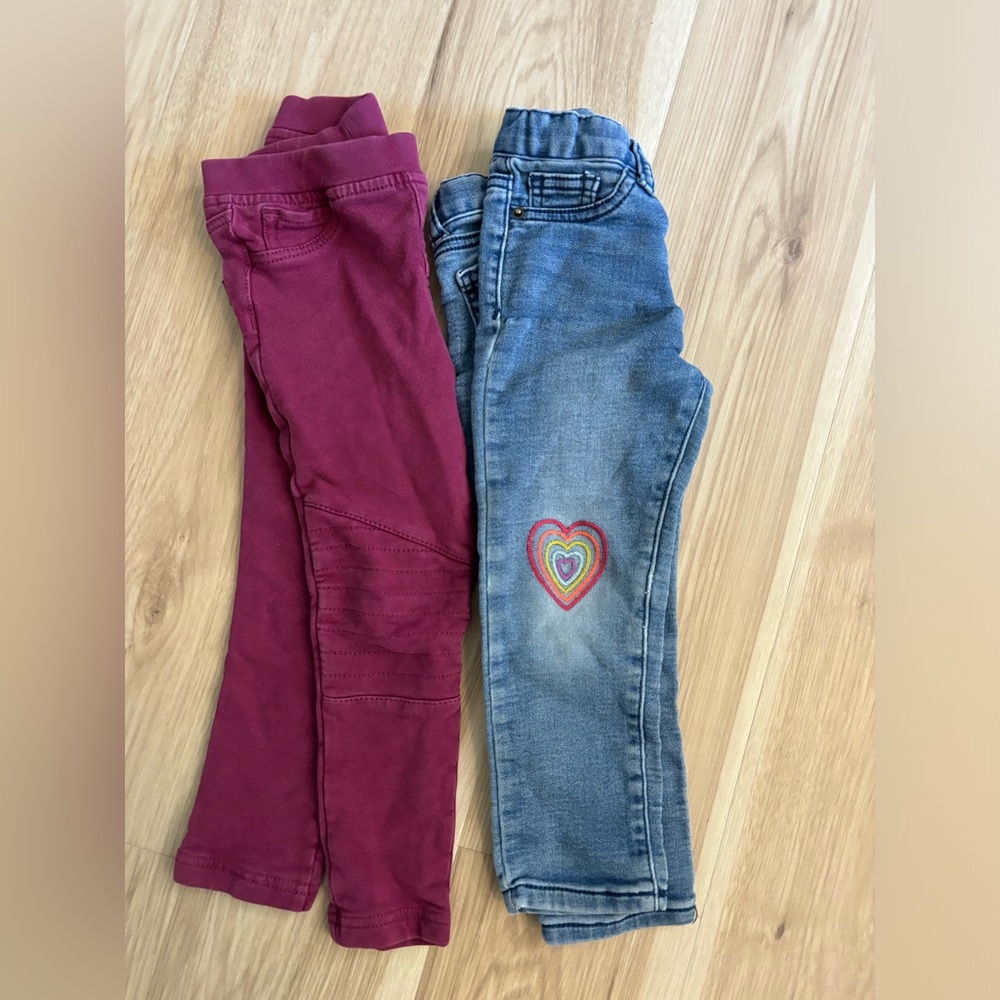Tea Collection and Cat & Jack pants. Size 3T